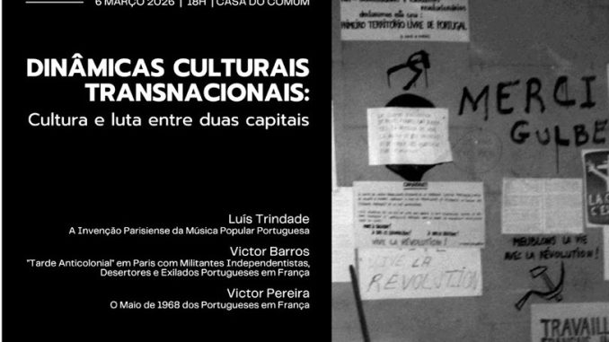Três historiadores exploram o papel do exílio em França e da cultura na luta contra o salazarismo e o colonialismo Luís Trindade, Victor Barros e Victor Pereira